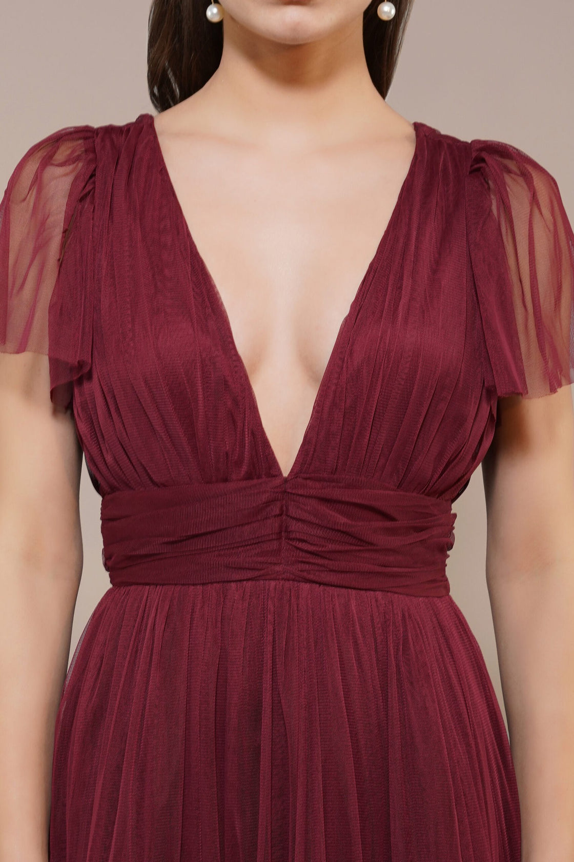 Madison Midi Burgundy