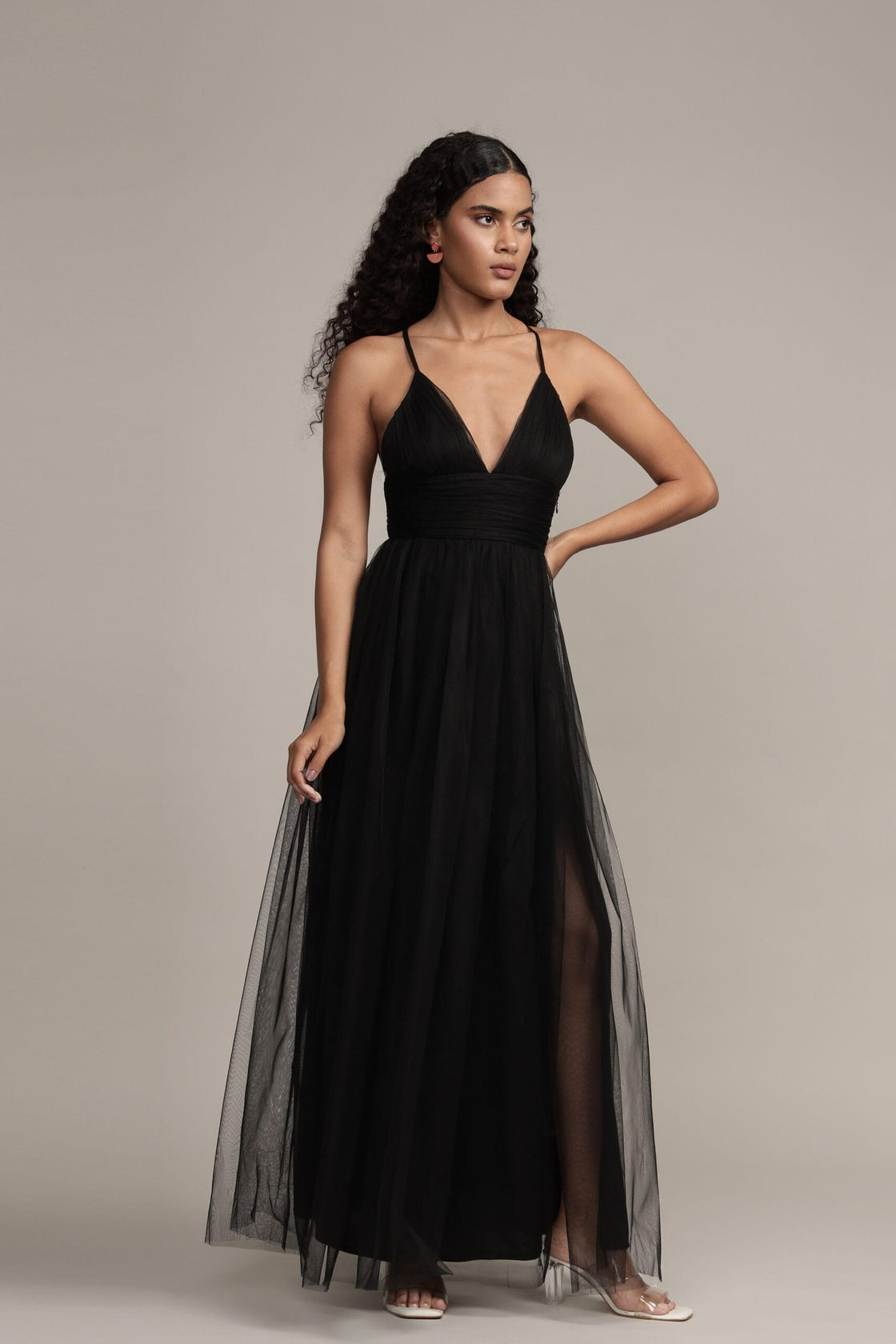 Opal Tulle Black