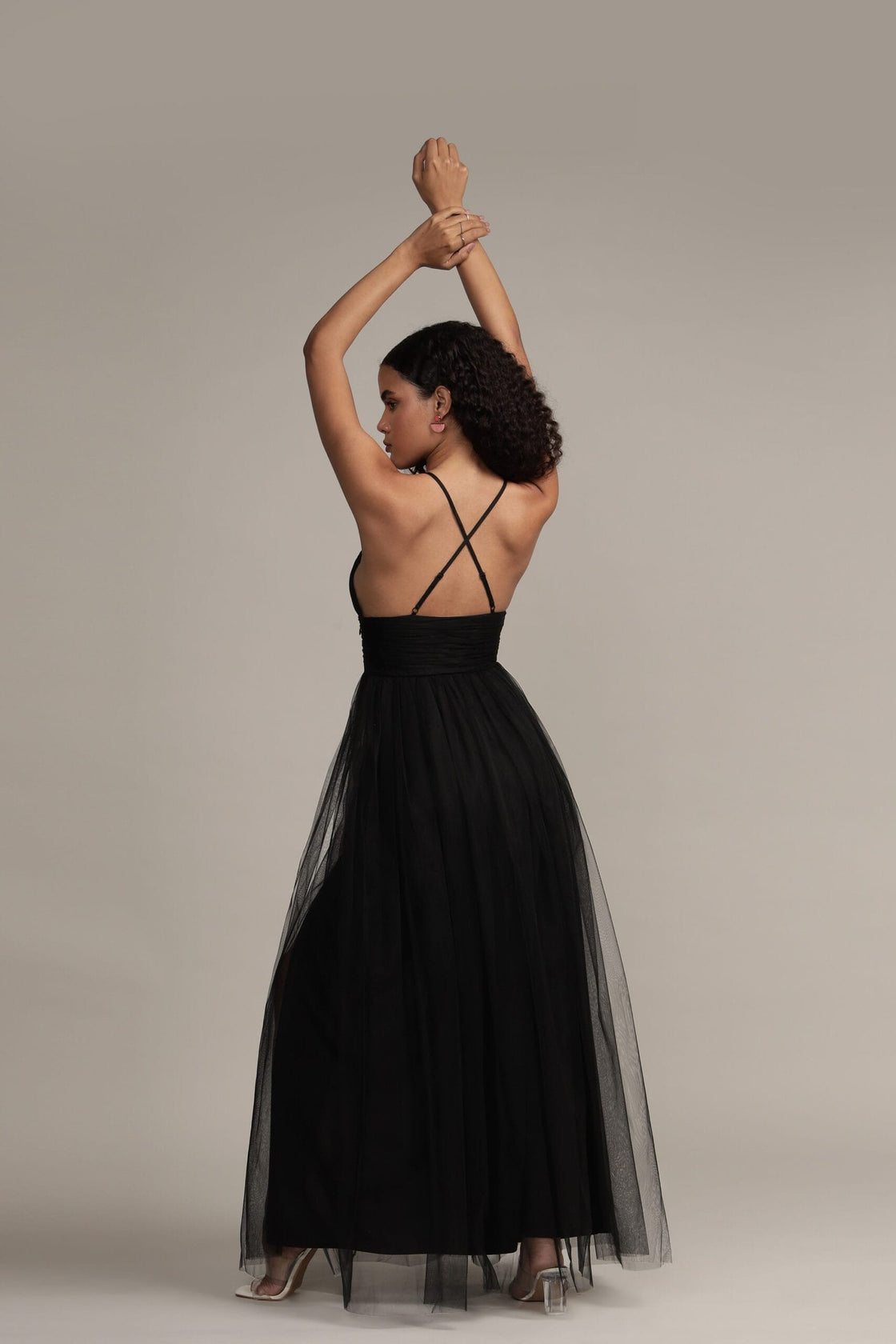 Opal Tulle Black