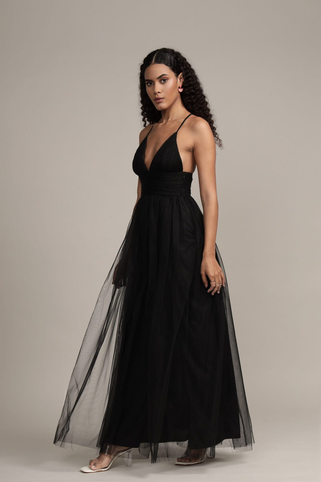 Opal Tulle Black