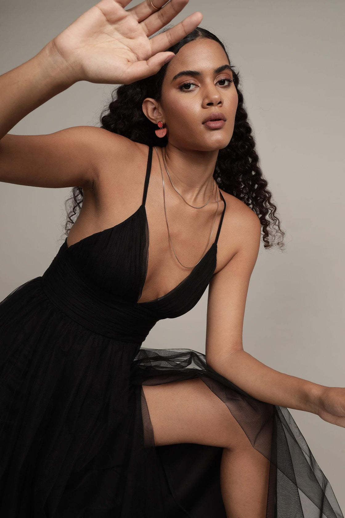 Opal Tulle Black