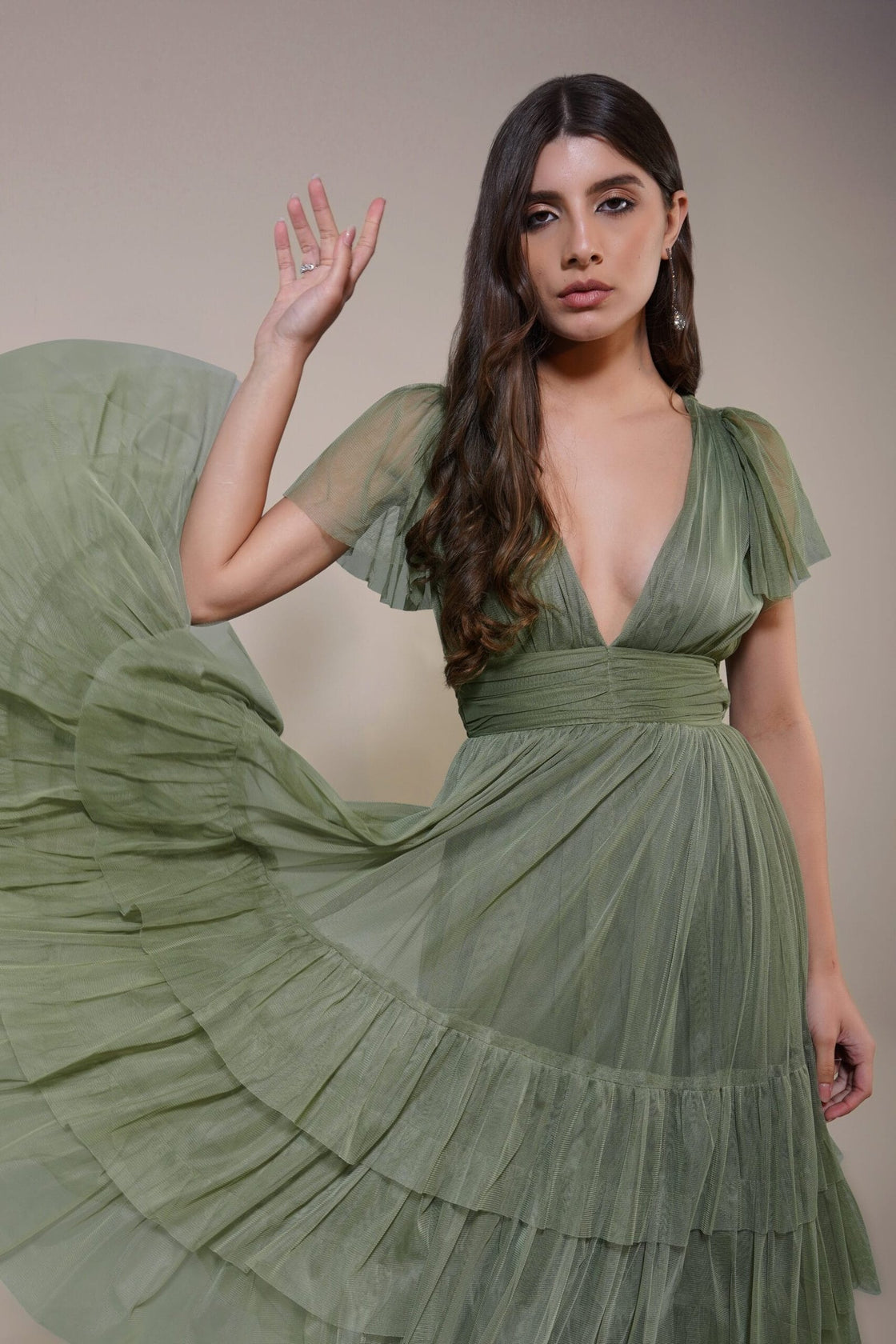 Madison Midi Olive
