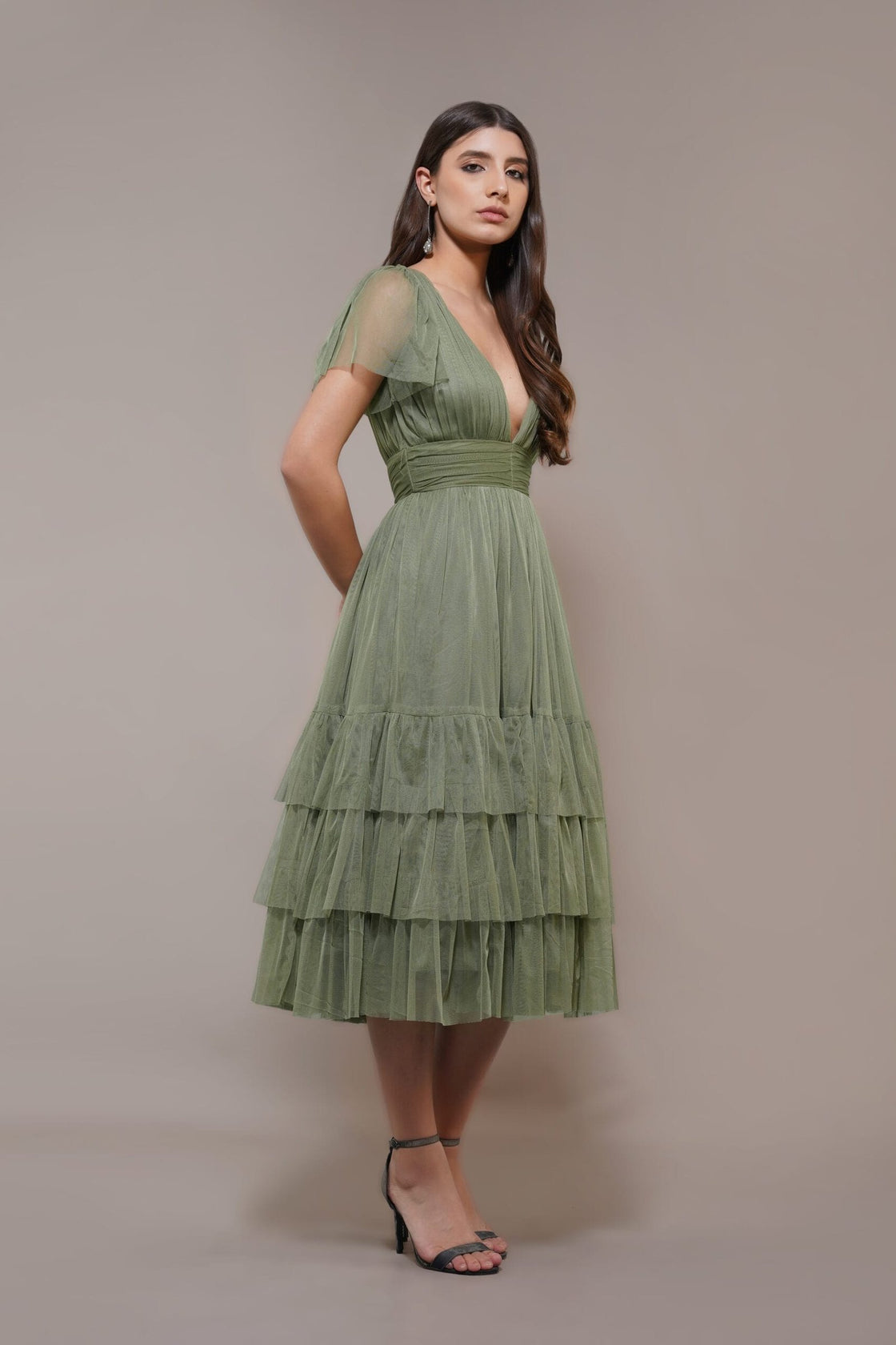 Madison Midi Olive