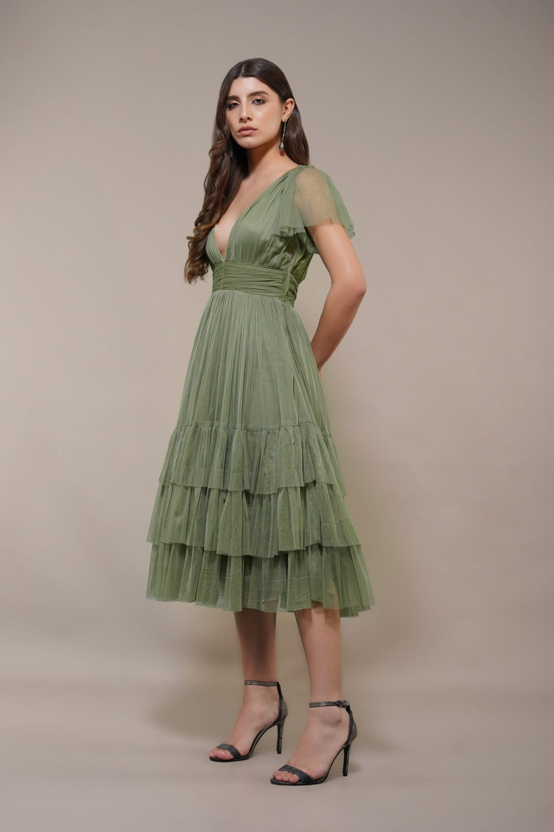 Madison Midi Olive
