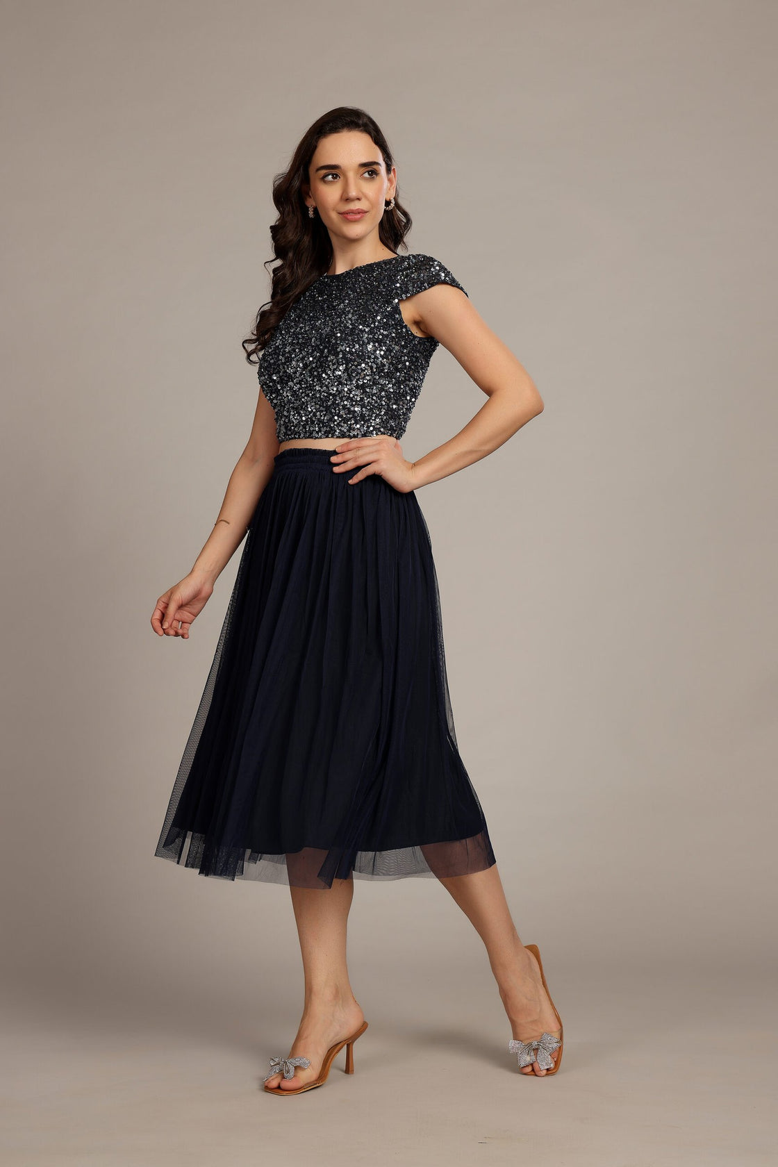 Zoi Navy Blue Set