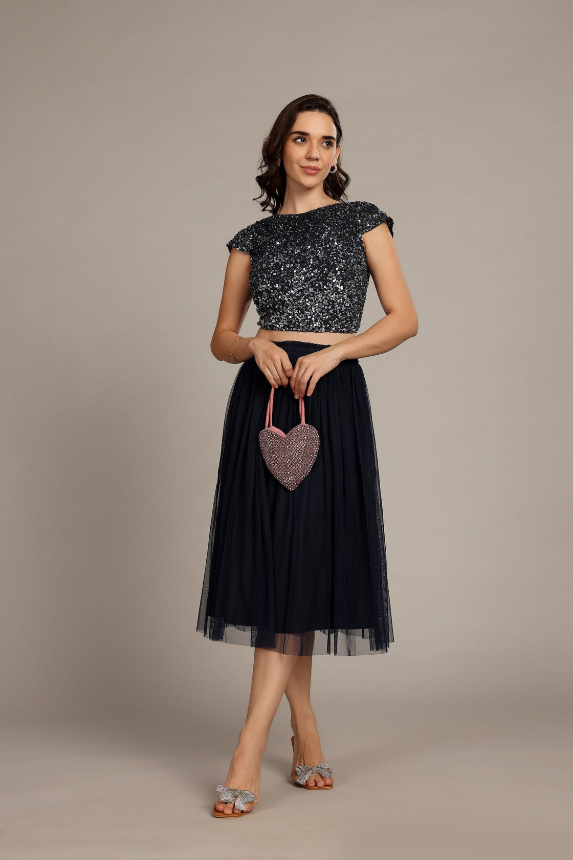 Zoi Navy Blue Set