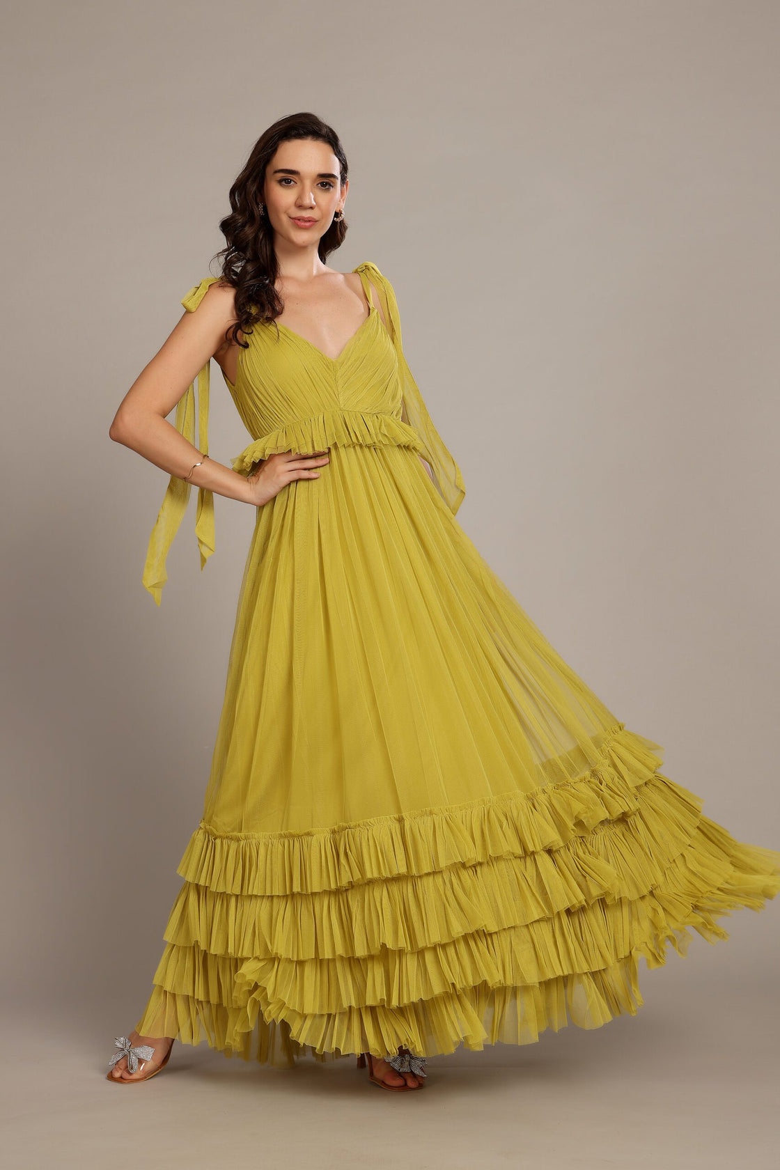 Stella Maxi Mustard Yellow