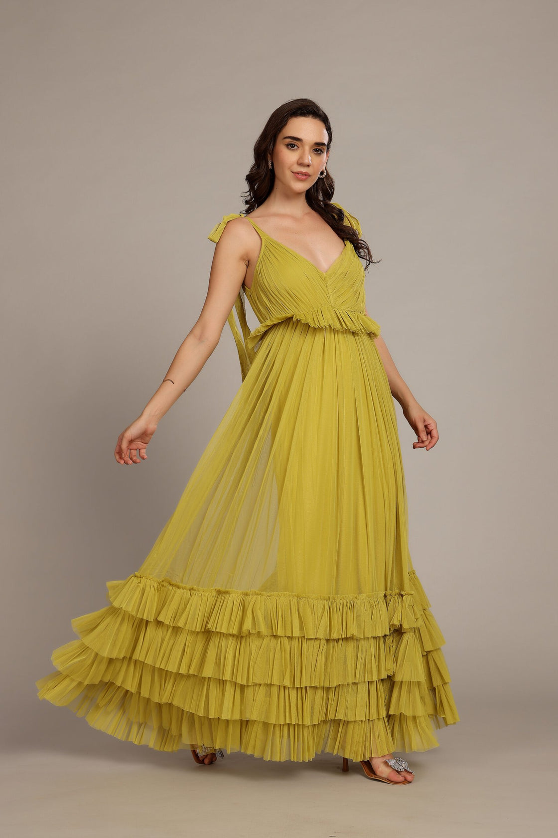 Stella Maxi Mustard Yellow