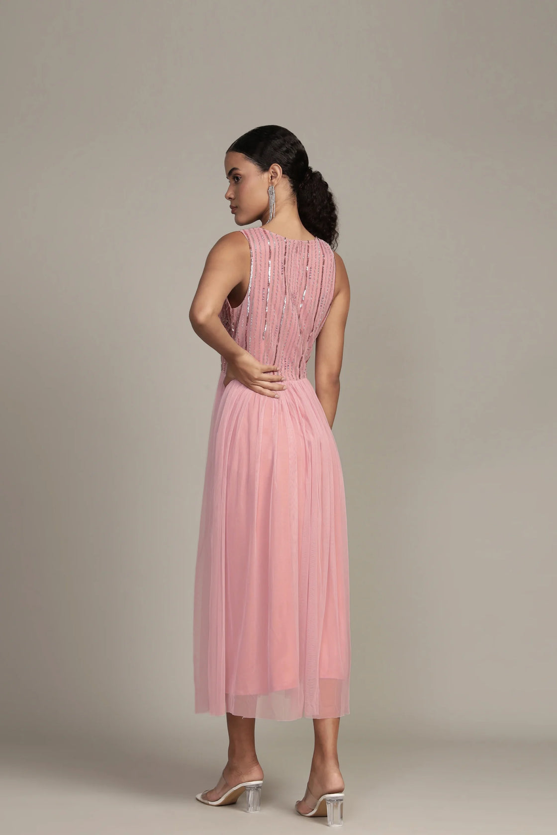 Millie Embellished Pink
