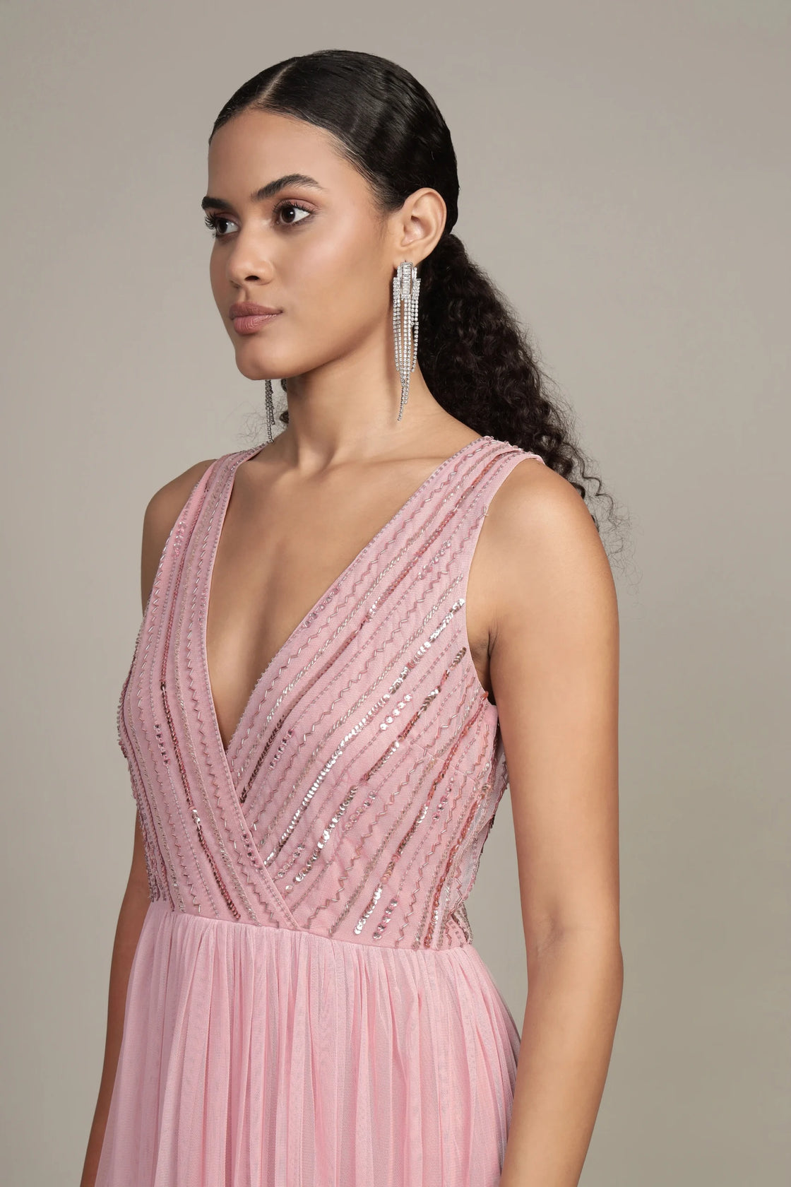 Millie Embellished Pink