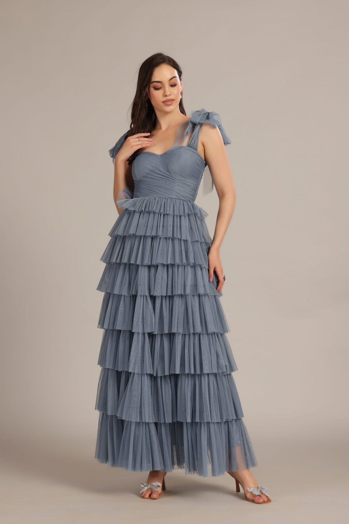 Ophelia Maxi Dusty Blue