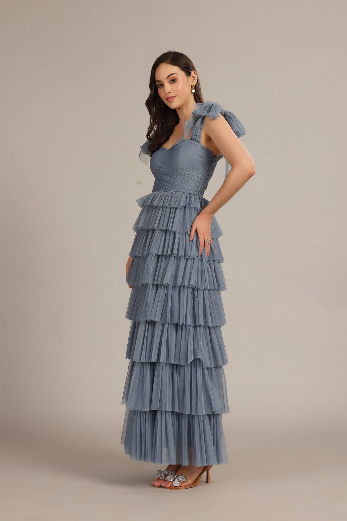 Ophelia Maxi Dusty Blue