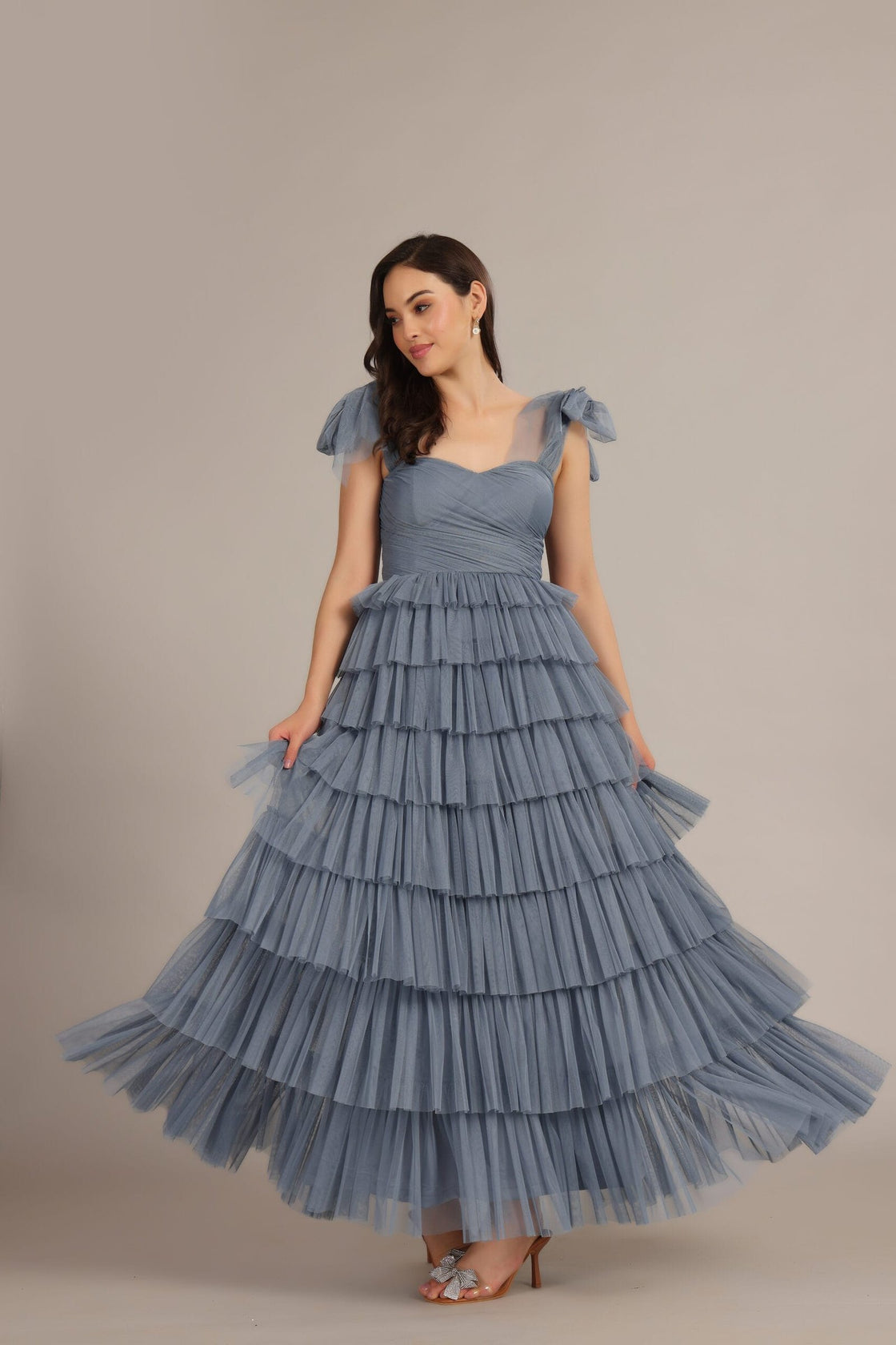 Ophelia Maxi Dusty Blue