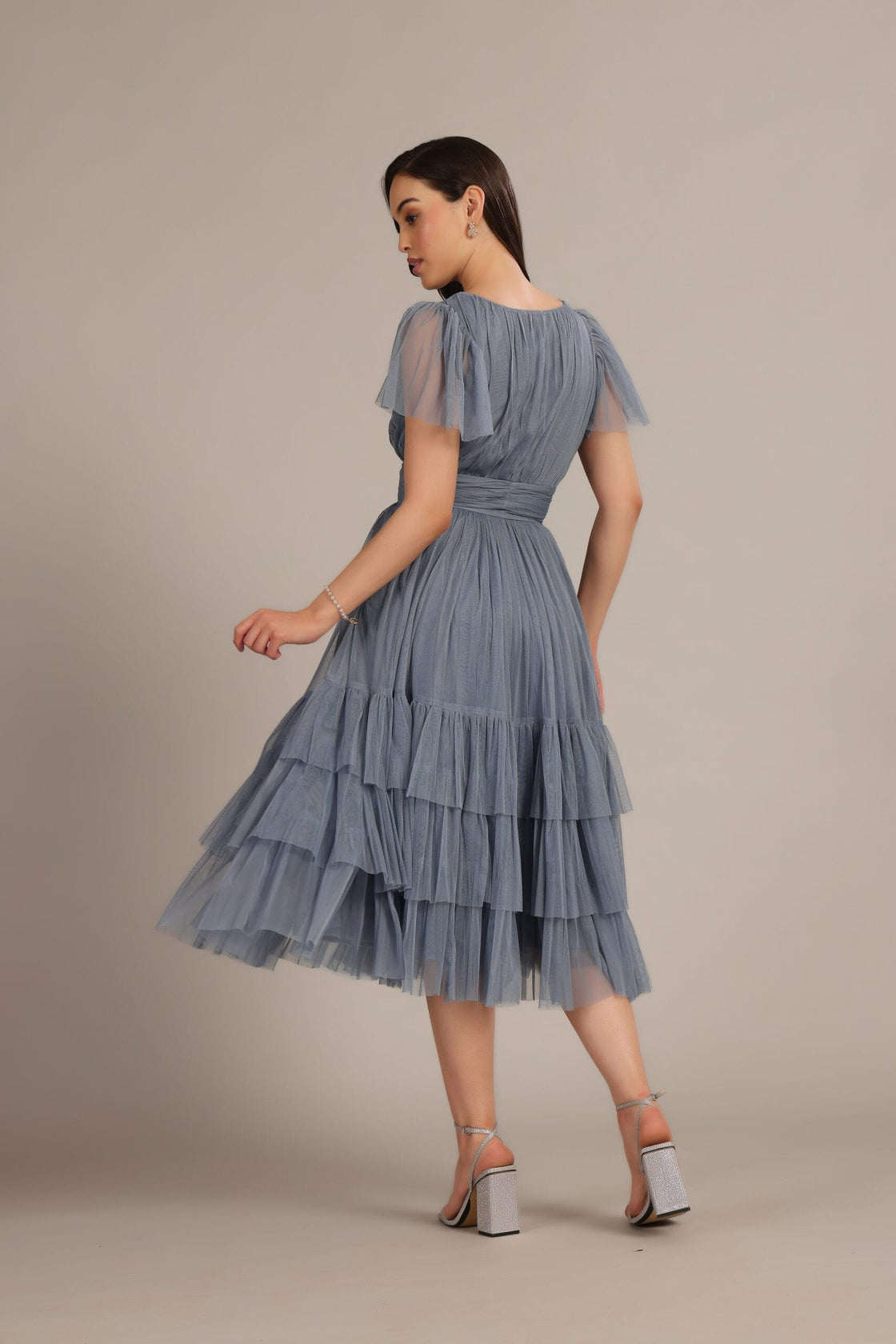 Madison Midi Dusty Blue