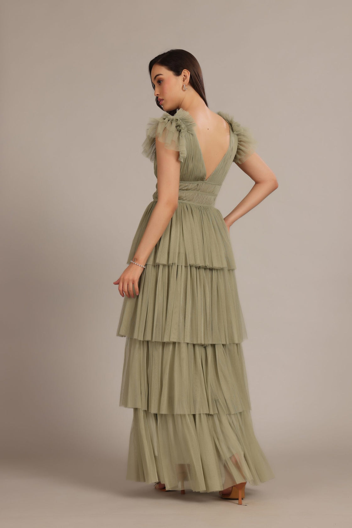 Naomi Maxi Dull Olive